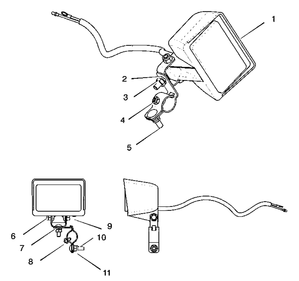 Light Kit Diagram and Parts List for 1695507-18-2856-29 2008 Briggs and Stratton Snow Blower